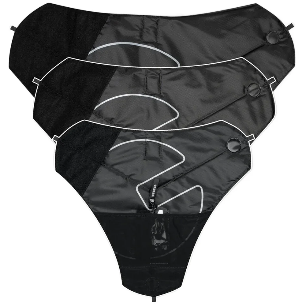 CRDBAG Set of 3 Y-Wraps (Black, Small/Medium/Large) - Image 2