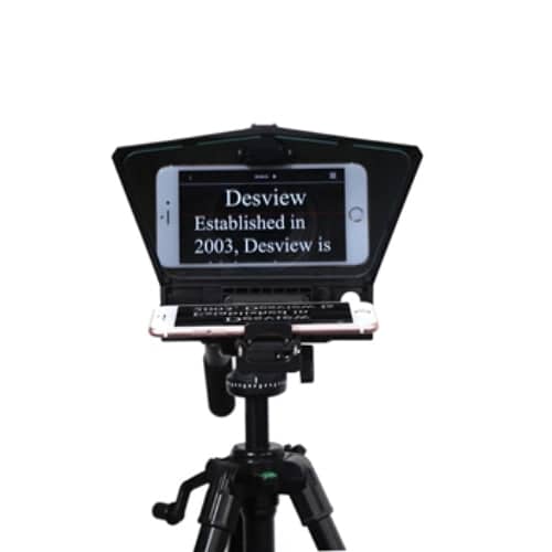 Desview T2 Teleprompter for Smartphone/Tablet/DSLR Camera w/ Lens Adapter Rings - Image 6