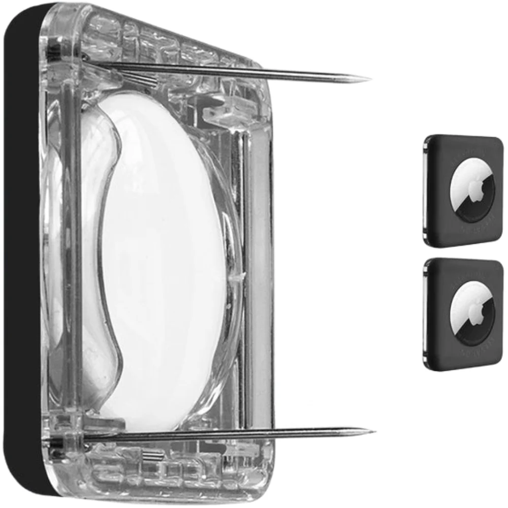 Elevation Lab TagVault: Pin for AirTag - 2 Pack - Black