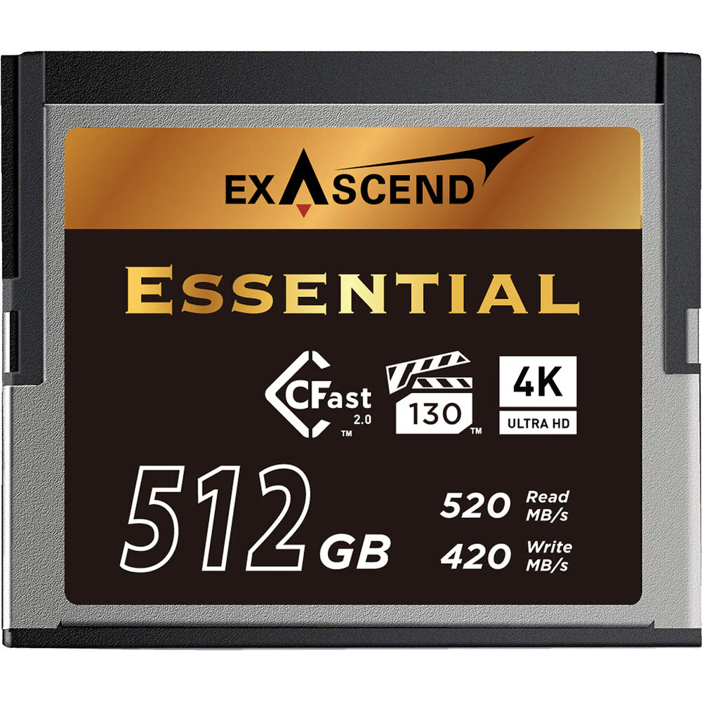 Exascend CFX Series CFast 2.0 520MB/s Memory Card - Image 4