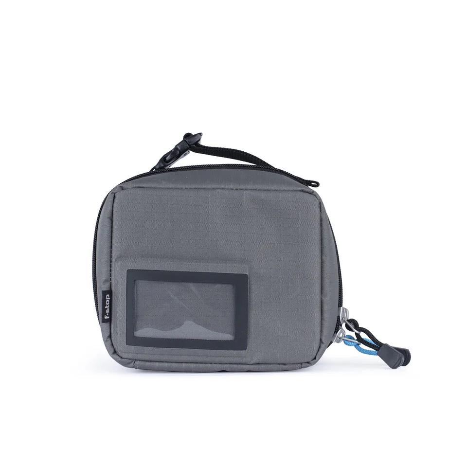 f-stop Welded Filter Case Gargoyle (Grey) / Black Zipper