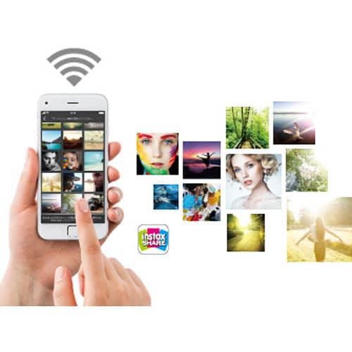 Fujifilm Instax Share SP-3 Smartphone Printer (White) - Image 3