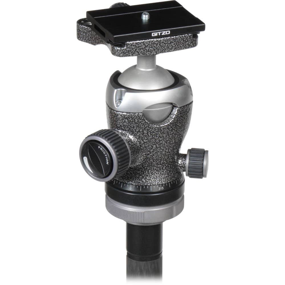Gitzo GK2542-82QD Mountaineer Series 2 Carbon Fiber Tripod with Center Ball Head - Image 2