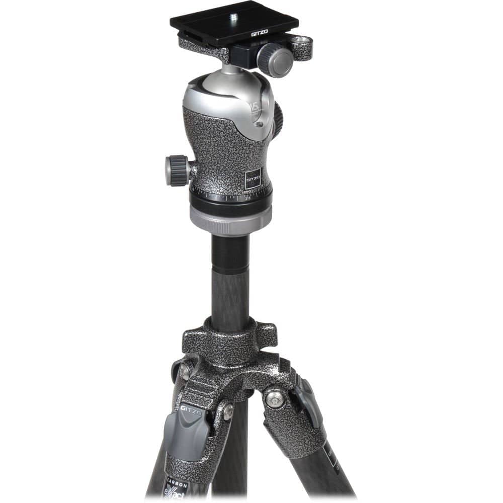 Gitzo GK2542-82QD Mountaineer Series 2 Carbon Fiber Tripod with Center Ball Head - Image 4