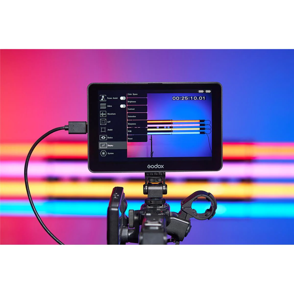 Godox Gm7S 7 Inch Ultra Bright 4K Hdmi Monitor - Image 17
