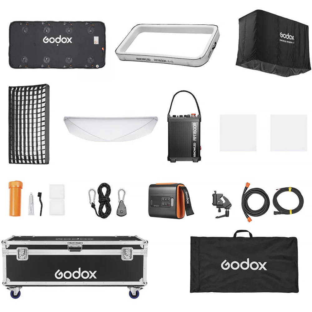 Godox KNOWLED AM1600R RGB Inflatable LED Light Mat (4 x 8') - Image 2