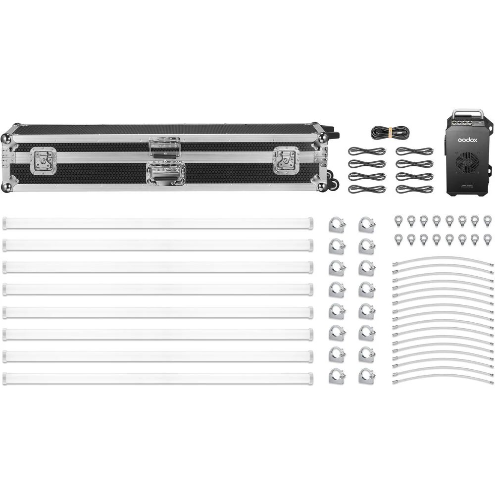 Godox KNOWLED TP4R Pixel RGB LED Tube Light (4', 8-Light Kit)
