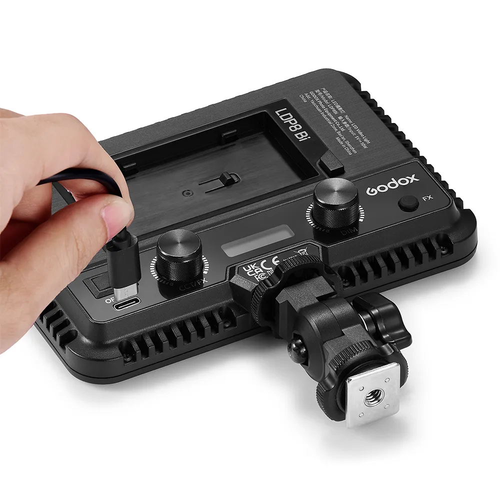 Godox LDP8D 8w Daylight LED Light Inc Coldshoe - Image 3