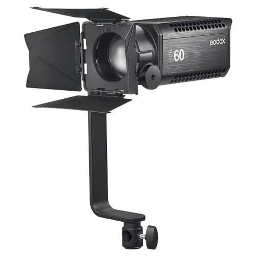 Godox S60 LED Focusing Light With Barndoor - Image 3