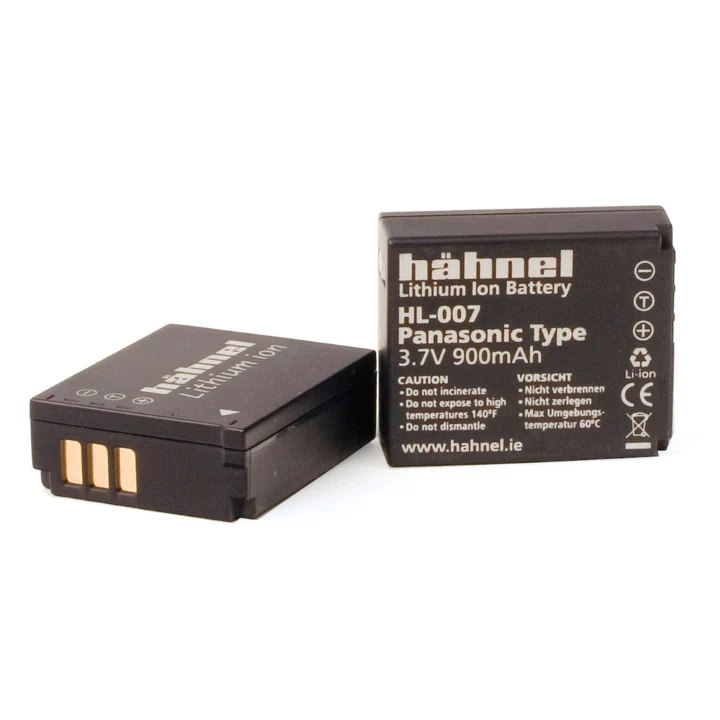 Hahnel CGA-S007 900mAh 3.7V Battery for Panasonic - Image 2