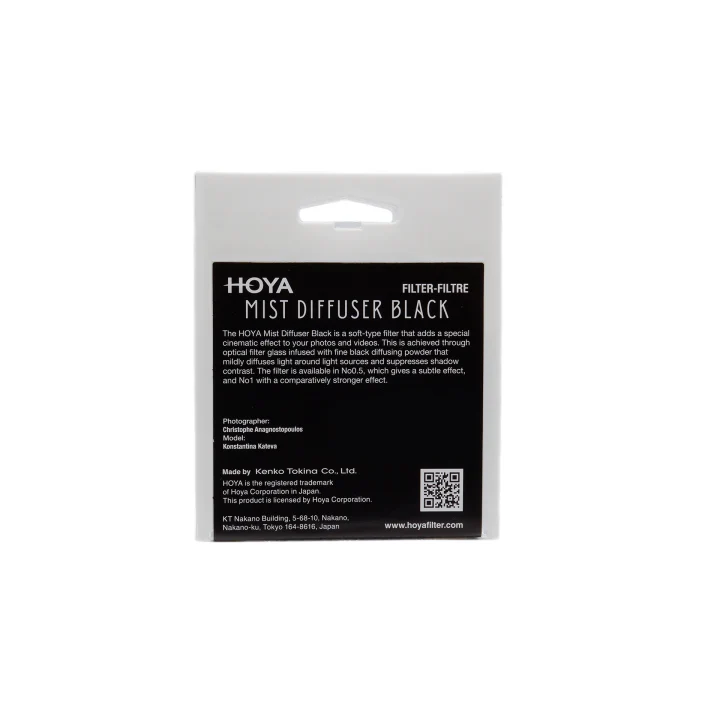 Hoya 49mm Mist Diffuser Black No 0.5 Filter - Image 3