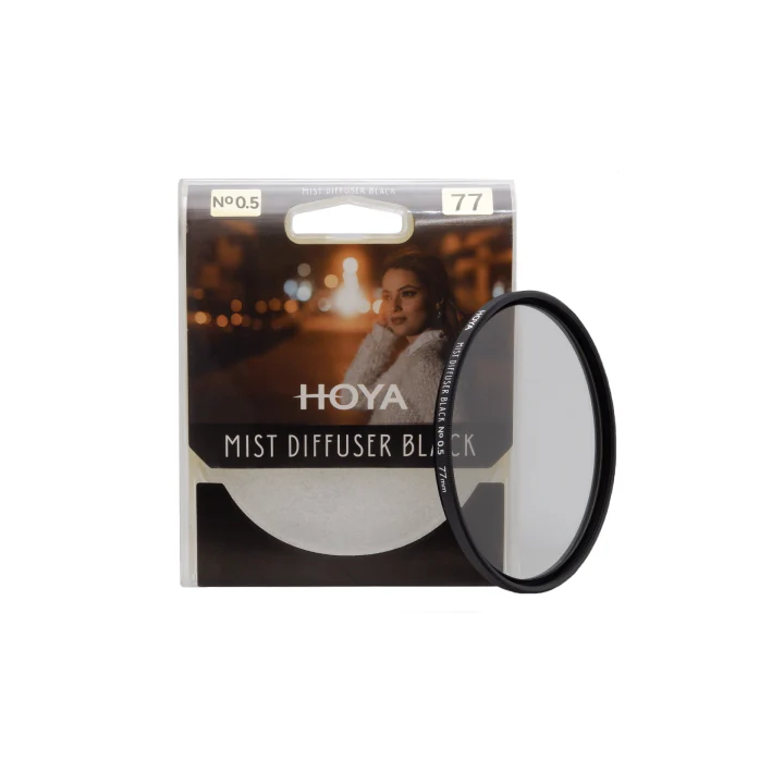 Hoya 77mm Mist Diffuser Black No 0.5 Filter - Image 2