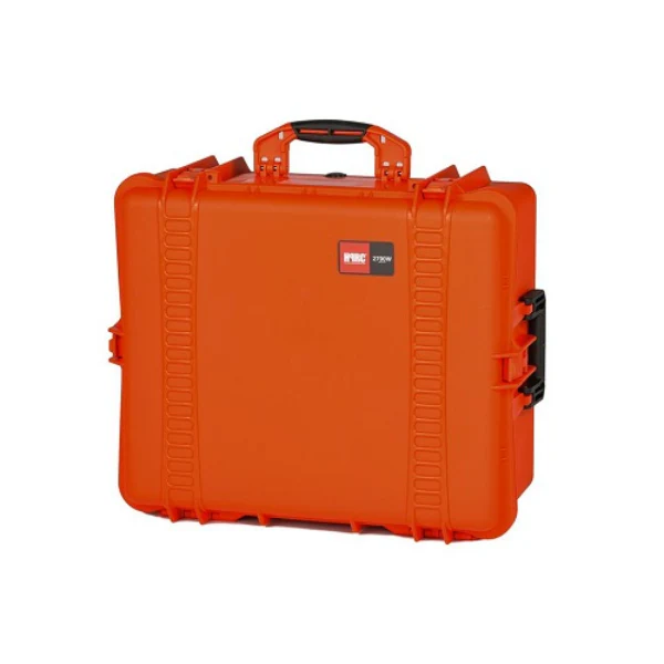 HPRC 2700W - Wheeled Hard Case with Cubed Foam (Orange) - Image 2
