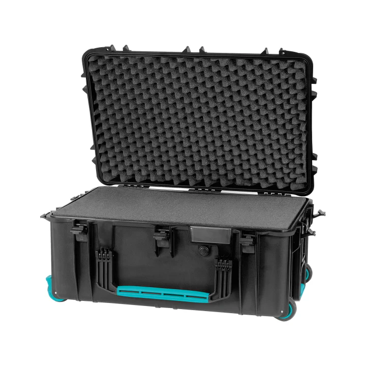 HPRC 2760W - Wheeled Hard Case with Cubed Foam (Black) - Image 2