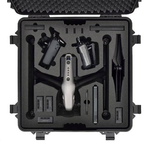 HPRC 4600W Hard Case For DJI Inspire 2 V 2 (Black) - Image 4