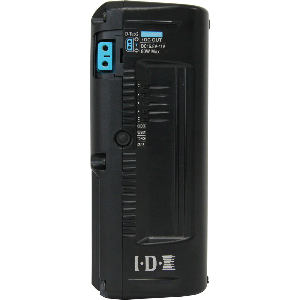 IDX 145Wh Li-ion V-Mount Battery with 2 x D-Taps & 1 x USB-C - Image 2
