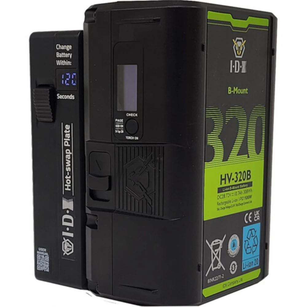 IDX System Technology A-HS30B Dual-Battery Hot Swap Adapter (B-Mount) - Image 6