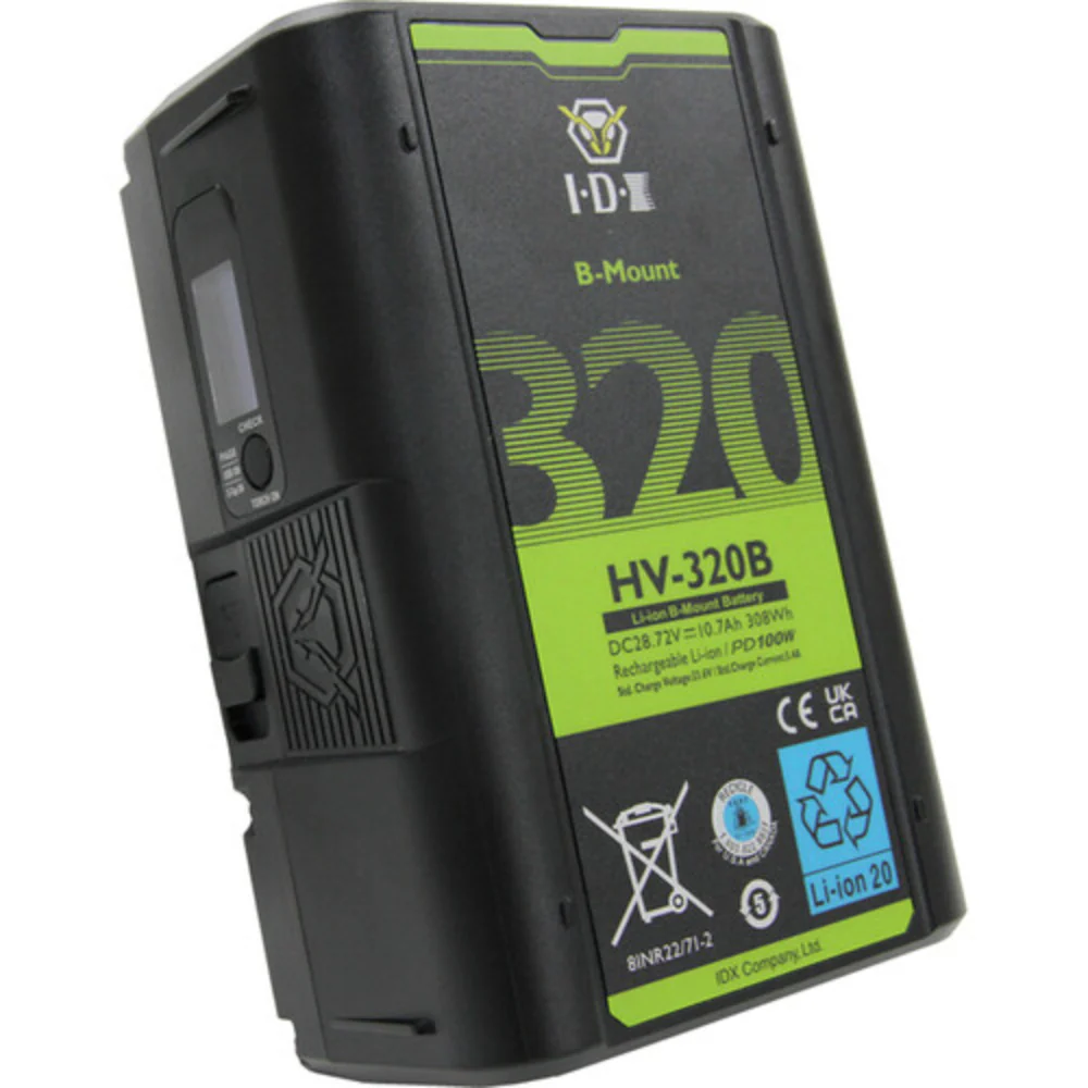 IDX System Technology CinePower HV-320B 28.7V 307Wh B-Mount Battery - Image 3
