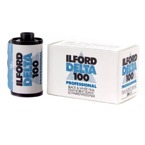 Ilford Delta 100 ISO 100 35MM 36 Exposure Black & White Film