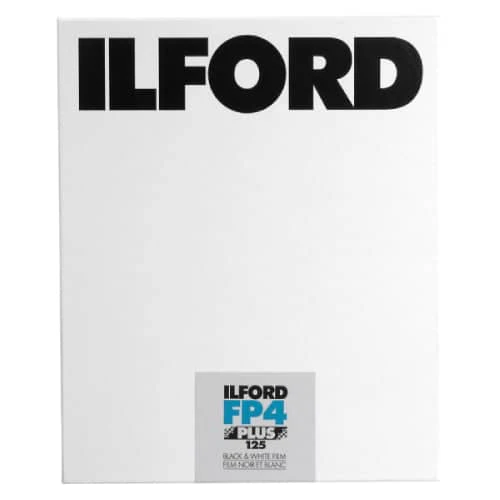 Ilford FP4 Plus Iso 125 8x10" 25 Sheets Black & White Film