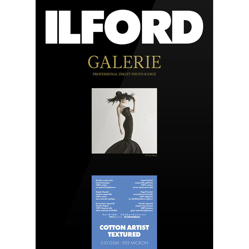 Ilford Galerie Cotton Artist Textured Paper (5 x 7", 50 Sheets)