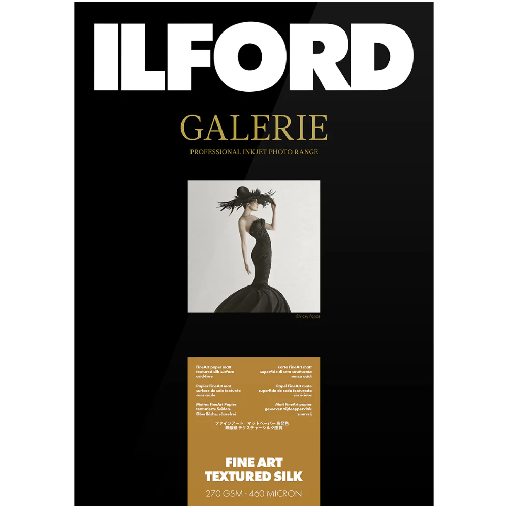 Ilford Galerie Fine Art Textured Silk 270gsm (A4, 25 Sheets)