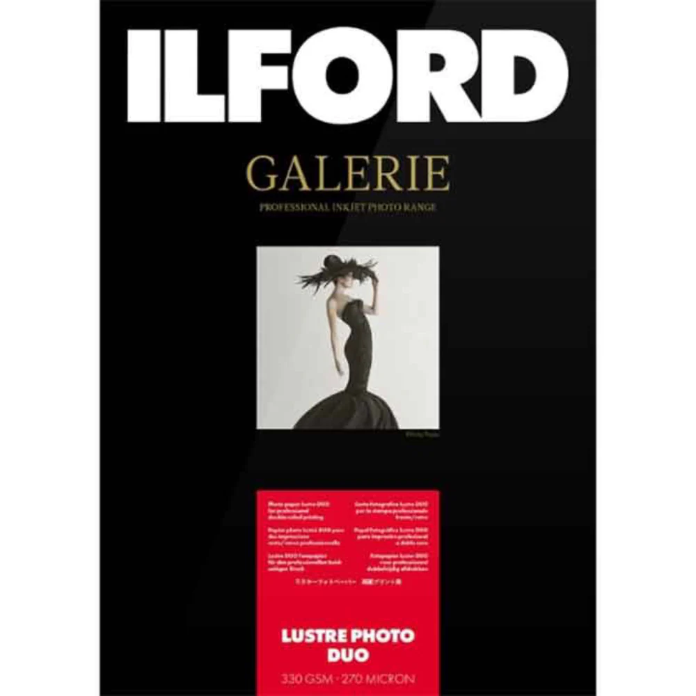 Ilford Galerie Lustre Photo Duo 330gsm (A2, 25 Sheets)
