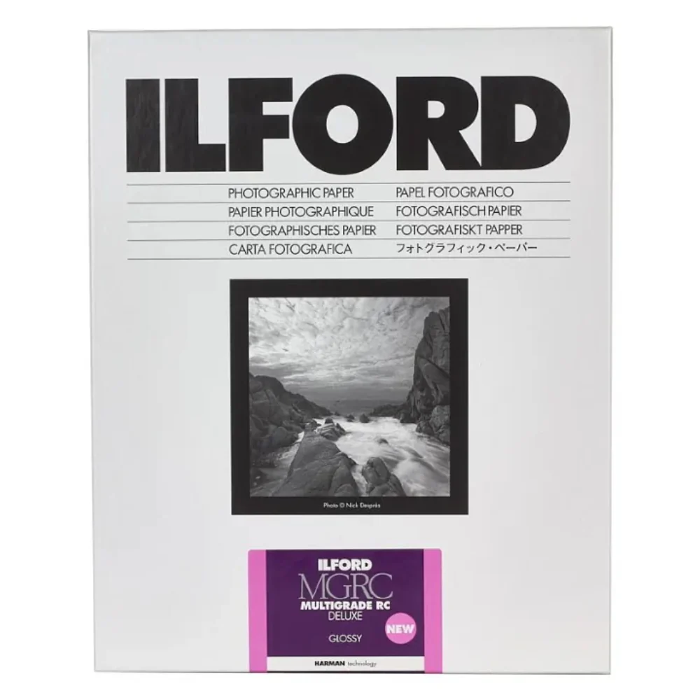 Ilford Multigrade Deluxe Gloss 4x5" 25 Sheets Darkroom Paper