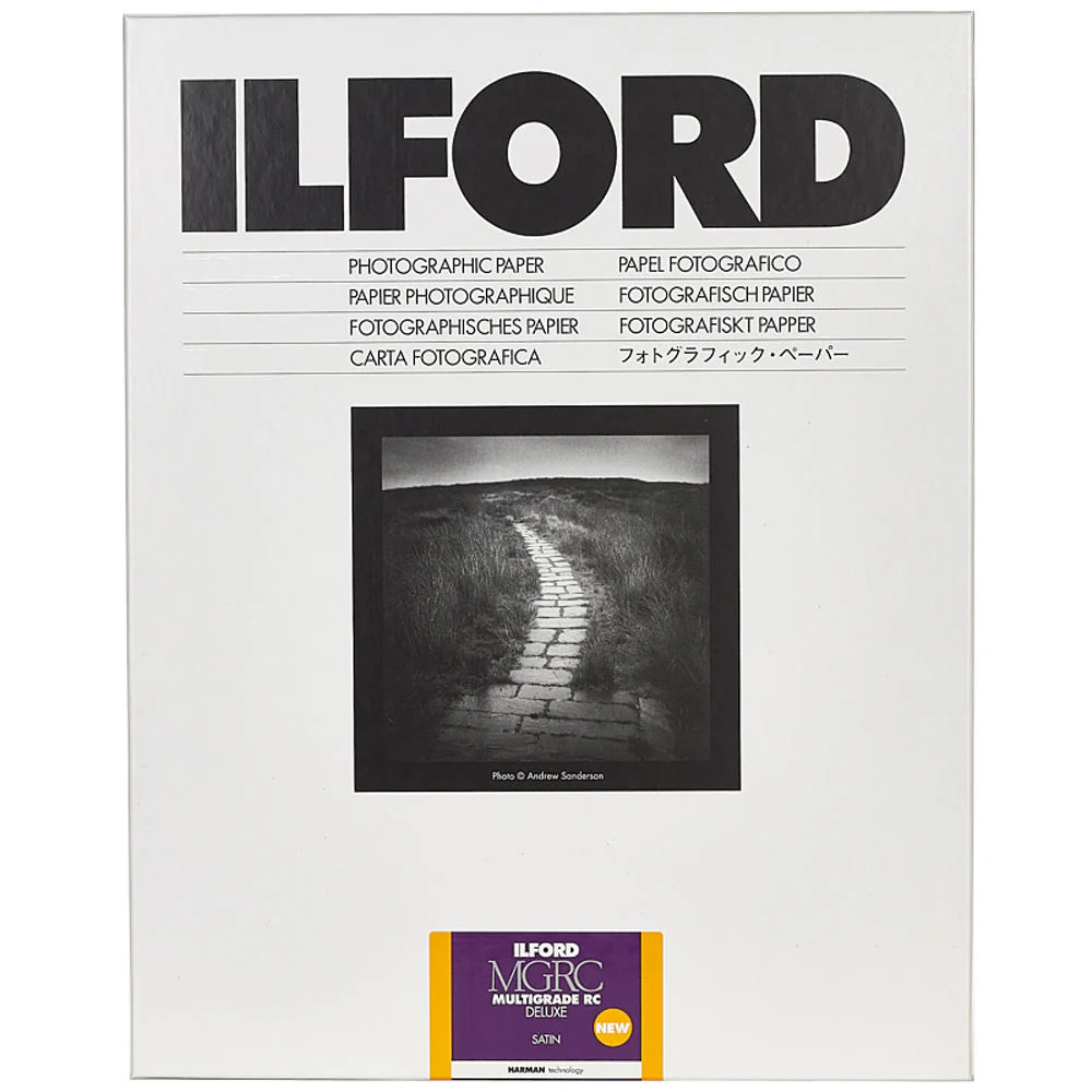 Ilford Multigrade RC Deluxe Paper Satin (5 x 7", 250 Sheets)