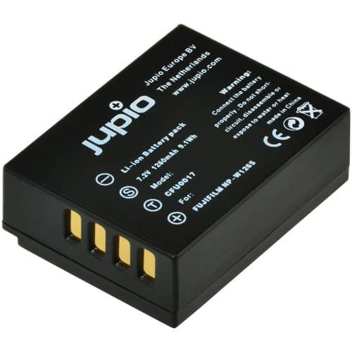 Jupio 2x NP-W126S Battery Kit (1260mAh) Includes USB Duo Charger V2 - Image 2