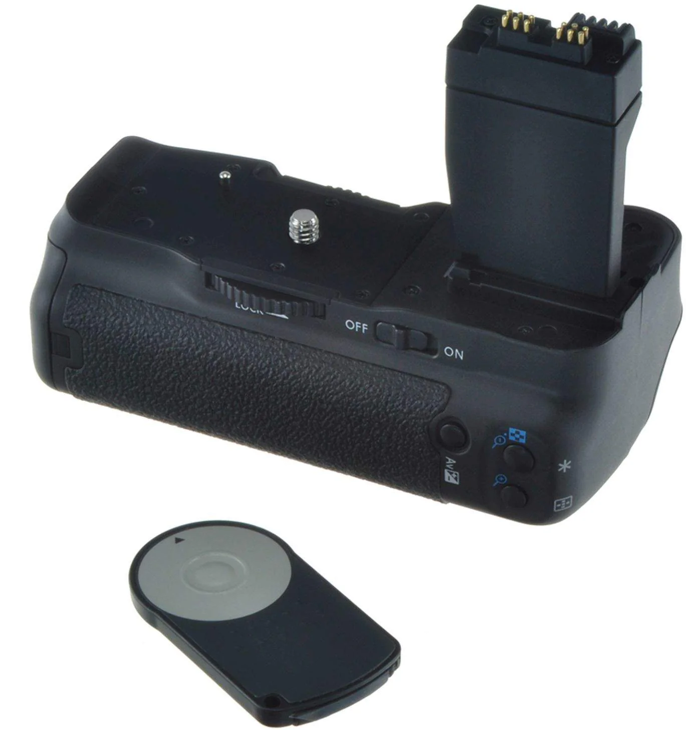 Jupio Battery Grip Canon 550D/600D/650D with Remote & AA Cylinder