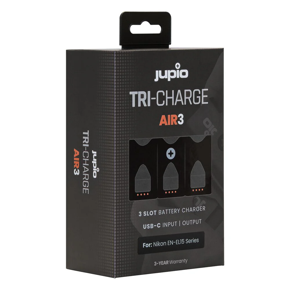 Jupio Tri-Charge AIR3 LP-E6 Series - Image 4