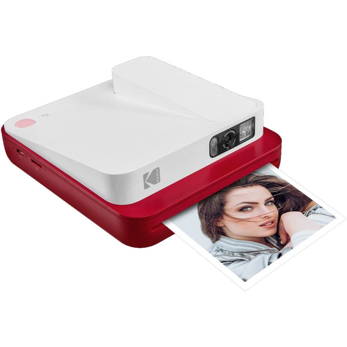 Kodak Smile Classic Instant Print Digital Camera (Red) - Image 2