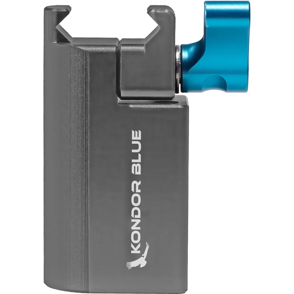 Kondor Blue 5/8" Baby Pin Spigot Receiver to NATO Clamp Adapter - Image 6