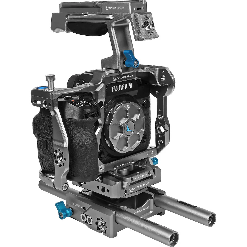 Kondor Blue Base Rig Cage for Fujifilm X-H2S - Image 6
