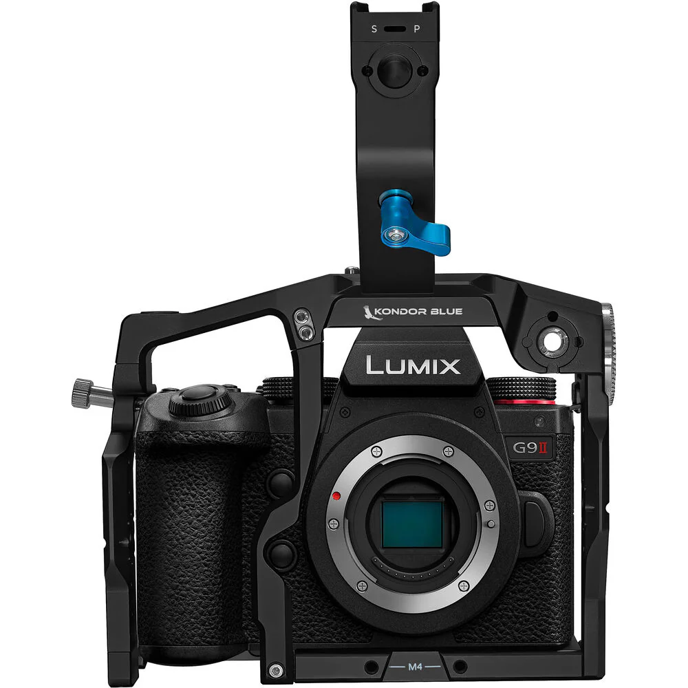 Kondor Blue Cage for Panasonic G9 II with Top Handle