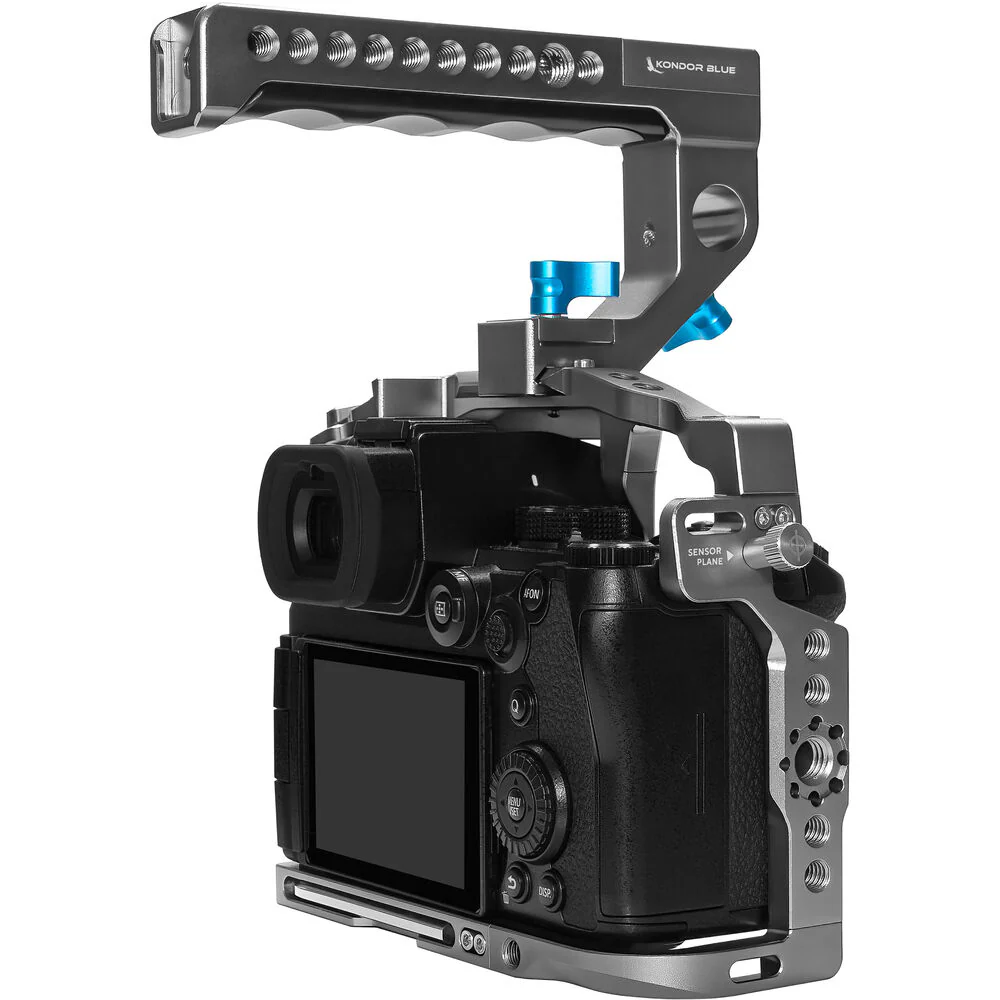 Kondor Blue Cage for Panasonic G9 II with Top Handle - Image 6