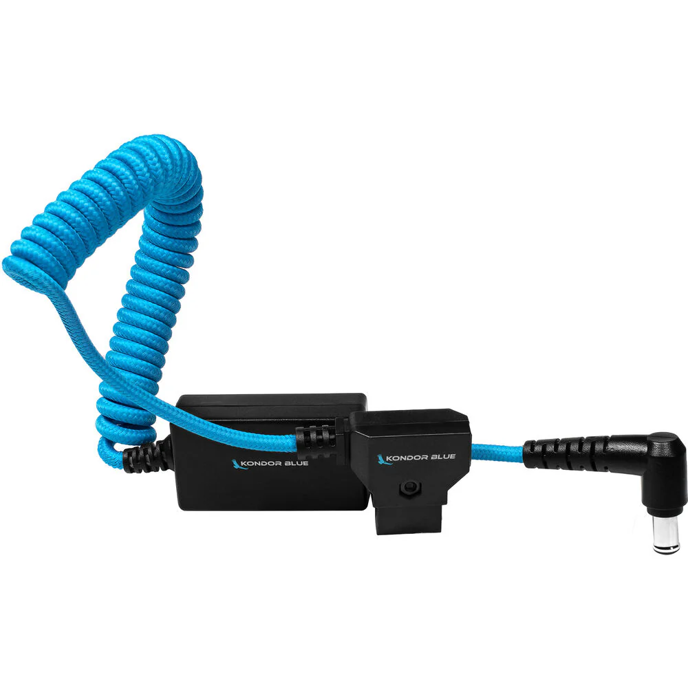 Kondor Blue D-Tap to 19.5V Regulated DC Coiled Cable for Sony FX9/FX6 - Image 3