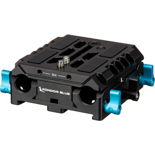 Kondor Blue LWS ARRI Bridge Plate for RED V-RAPTOR (Raven Black) - Image 2