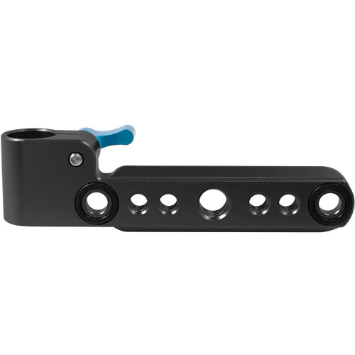 Kondor Blue RED Raptor Top NATO Rail and Rod Clamp (Raven Black) - Image 2