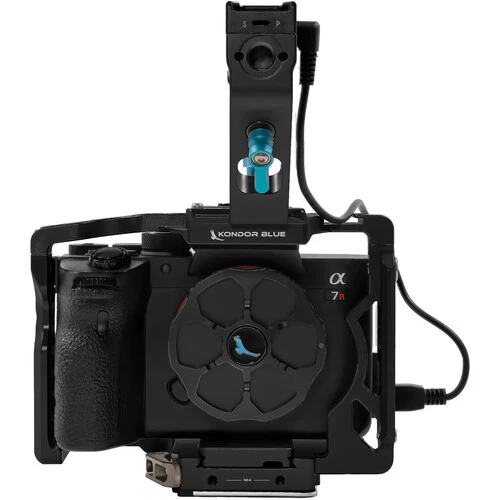 Kondor Blue SONY A7SIII Cage with Start-Stop Trigger Top Handle for A7 Series Cameras (Black) - Image 8