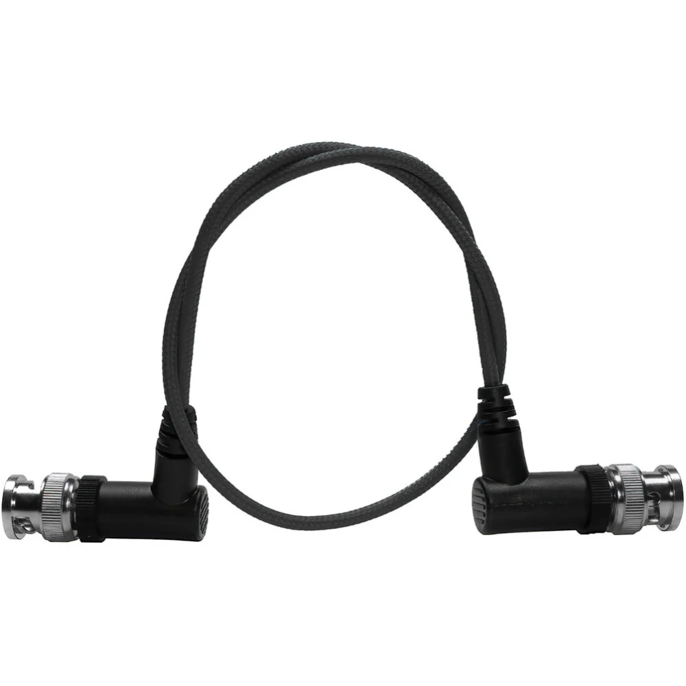 Kondor Blue Ultra Thin 3G SDI Video Cable Right Angle BNC (16") (Raven Black) - Image 2