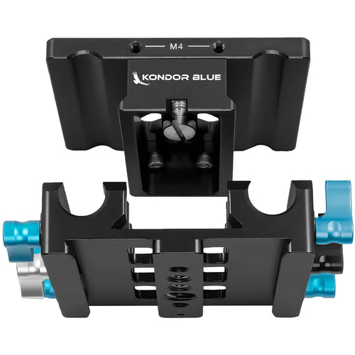 Kondor Blue Universal LWS ARRI Bridge Plate for ARRI RED URSA C70 VENICE (Black) - Image 3