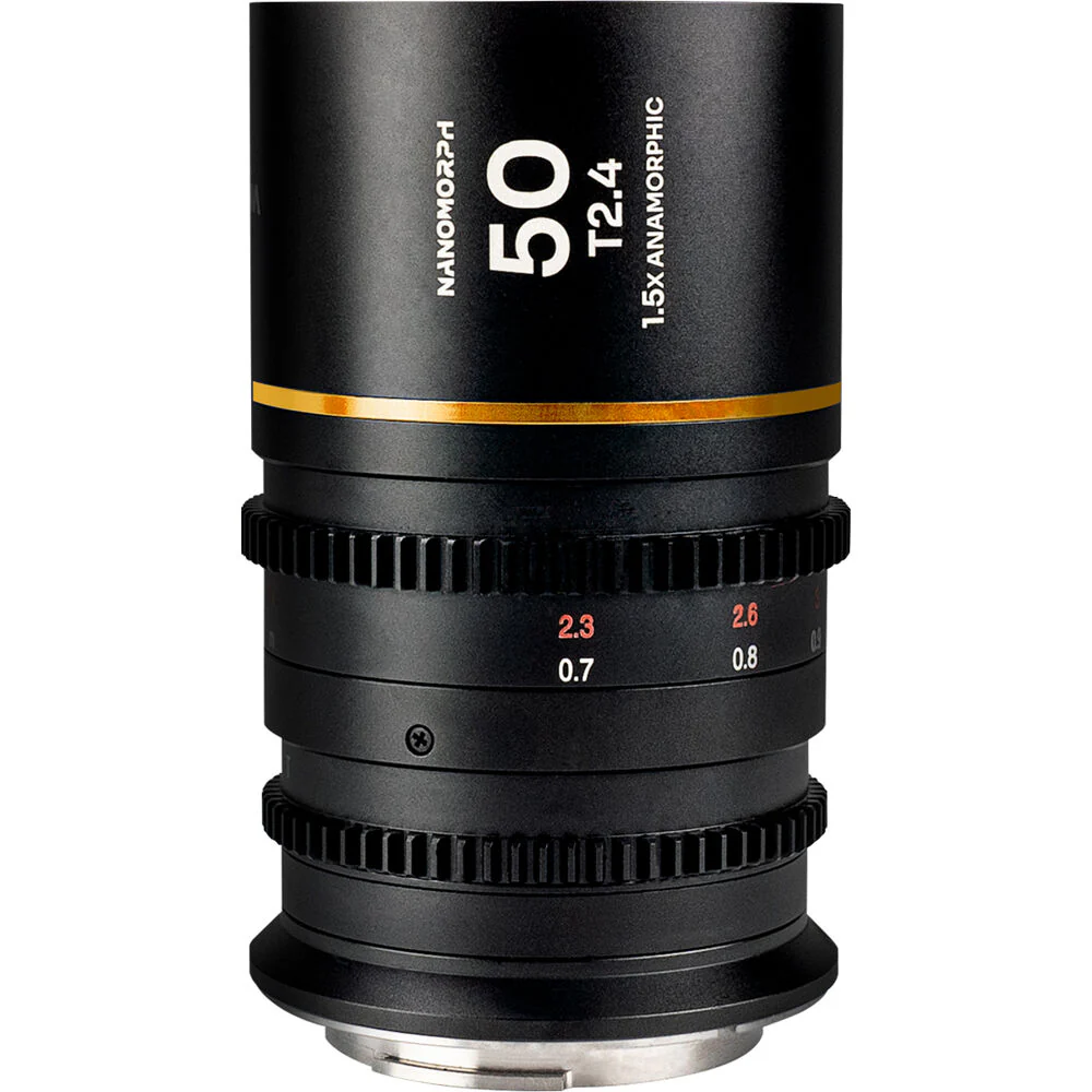 Laowa Nanomorph 50mm T2.4 1.5X S35 (Amber) - (Cine) Sony E