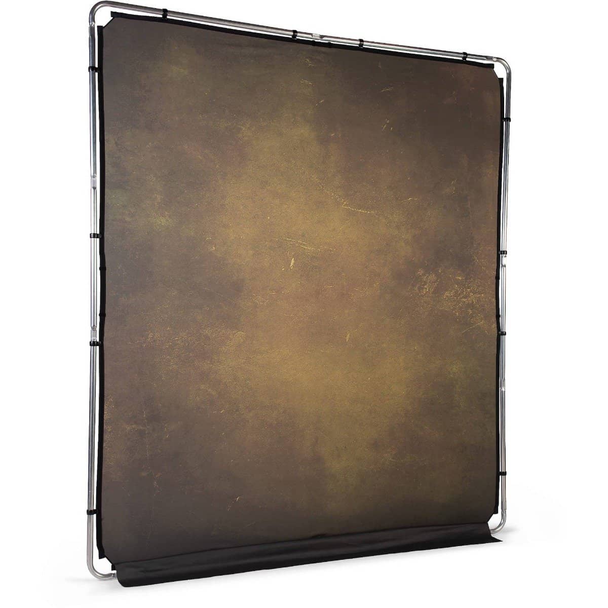 Lastolite EzyFrame Vintage Backround Cover 6.5 x 7.5' (Olive) - Image 2