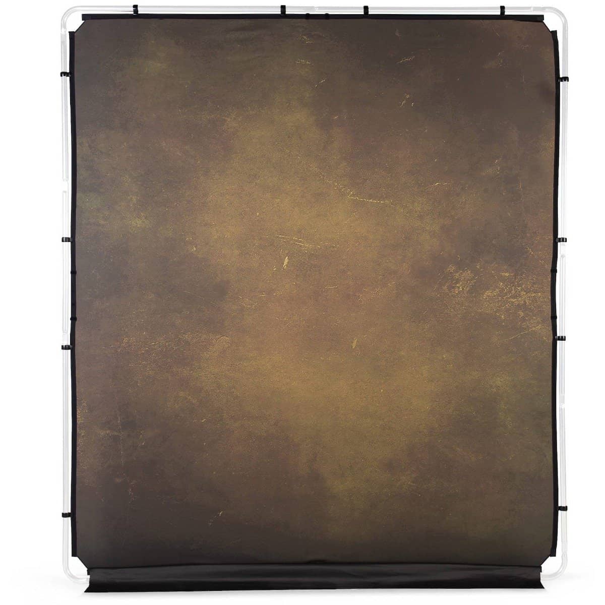Lastolite EzyFrame Vintage Backround Cover 6.5 x 7.5' (Olive) - Image 3