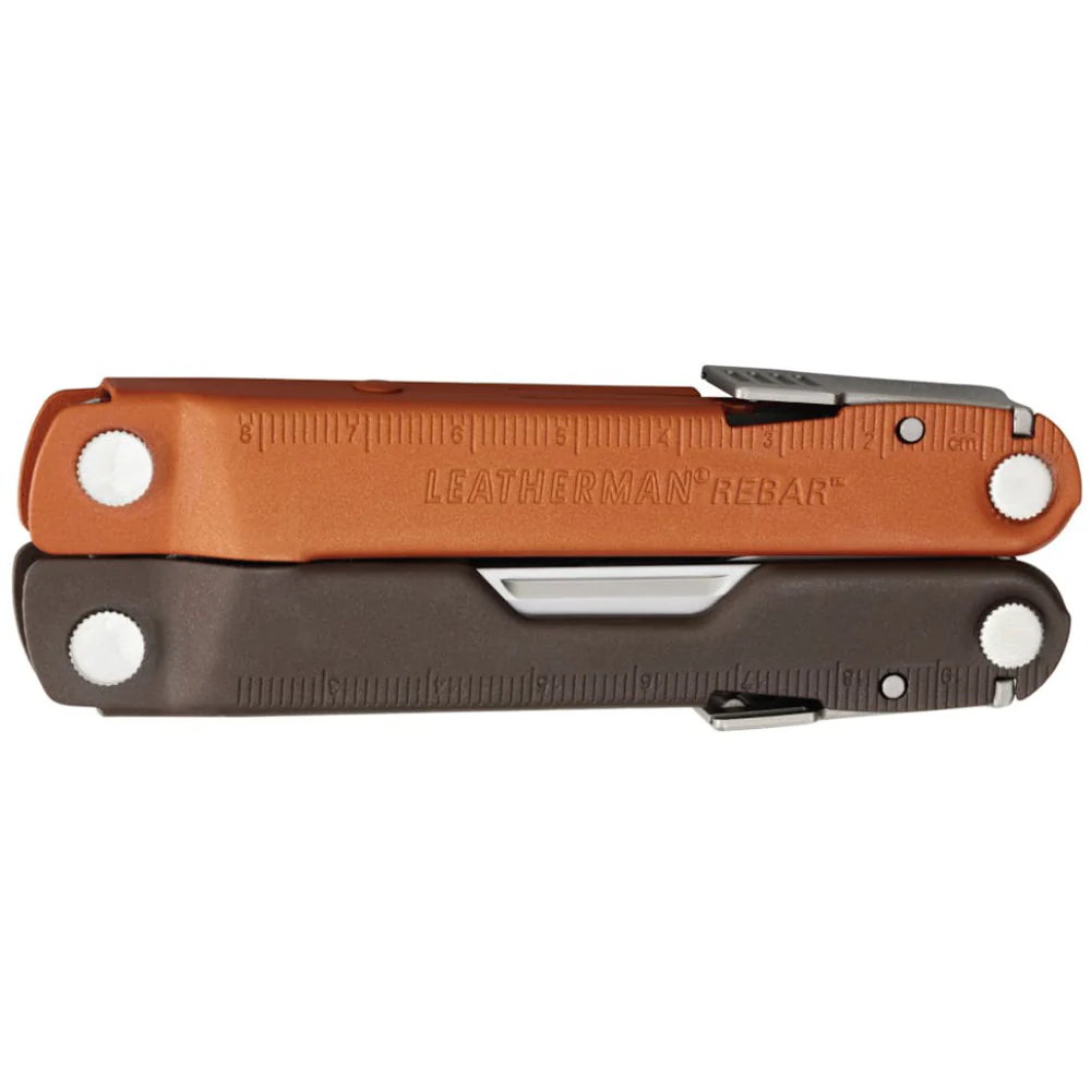 Leatherman Rebar Lightweight Multi-Tool 420HC Blades with Sienna Sheath - Burnt Sienna - Image 3
