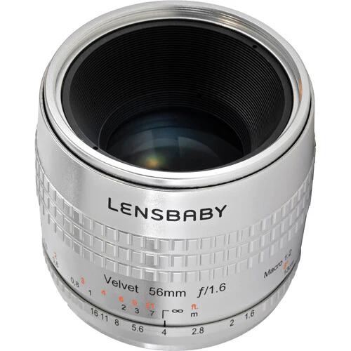 Lensbaby Velvet 56mm f/1.6 Lens for Nikon Z (Silver) - Image 2