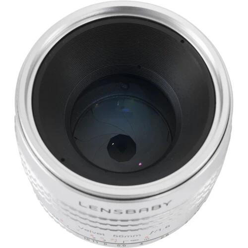 Lensbaby Velvet 56mm f/1.6 SE Lens for Canon EF (Silver) - Image 9