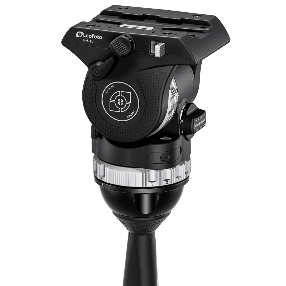 Leofoto FH-10 Professional Video Fluid Head - Image 3